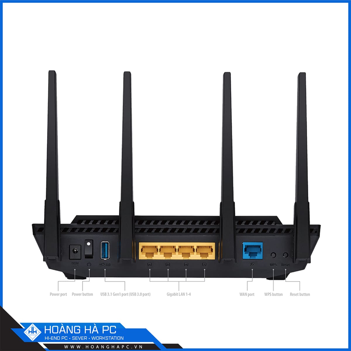 Router WiFi Asus RT-AX3000 Wifi AX3000 (2 băng tần,  AiMesh WIFI Mesh, MU-MIMO)-3