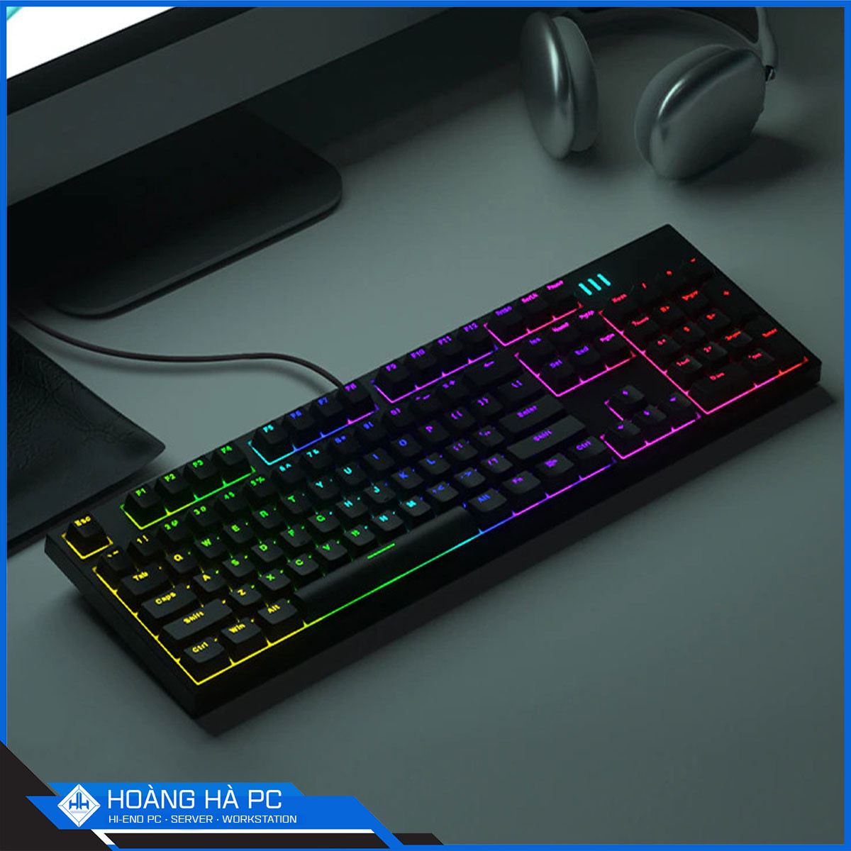 Bàn phím cơ FL-Esports MK104 Pro Black (Switch Outemo Red/ Brown/ Black)