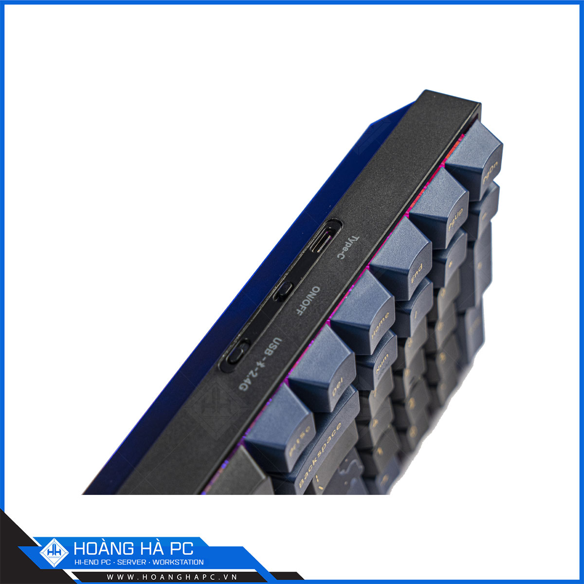 Bàn phím cơ không dây Dual Mode Newmen GM1000 (Tiên Hạc- Trăng & Mây), G-Pro Yellow Switch-5