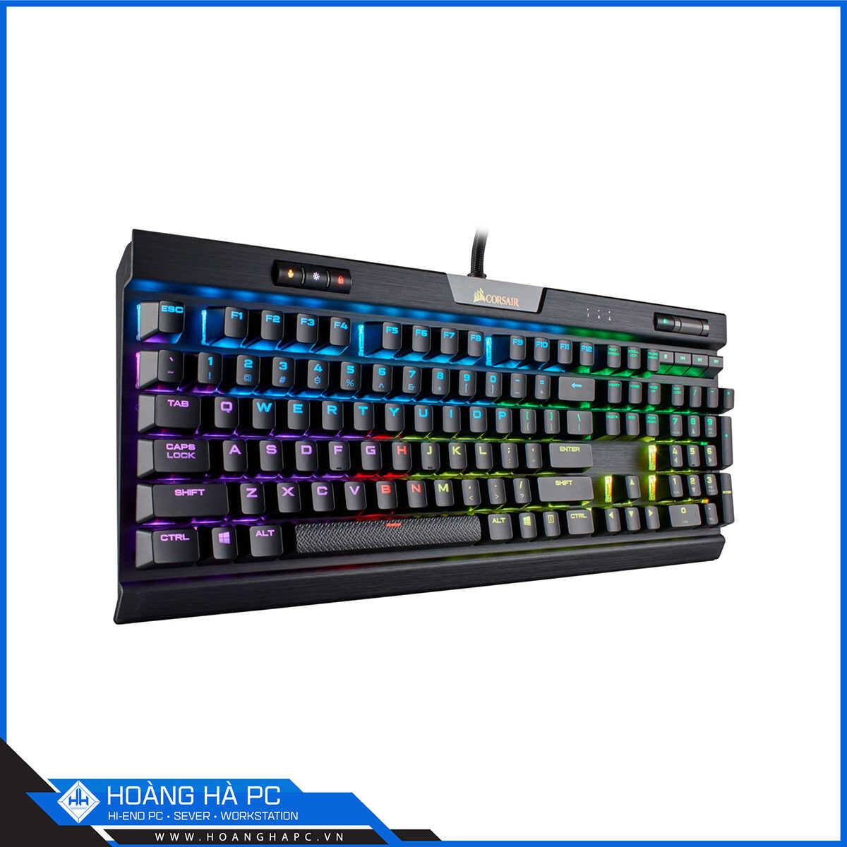 Bàn phím cơ Corsair K70 MK.2 BLK RGB Mx Brown-4