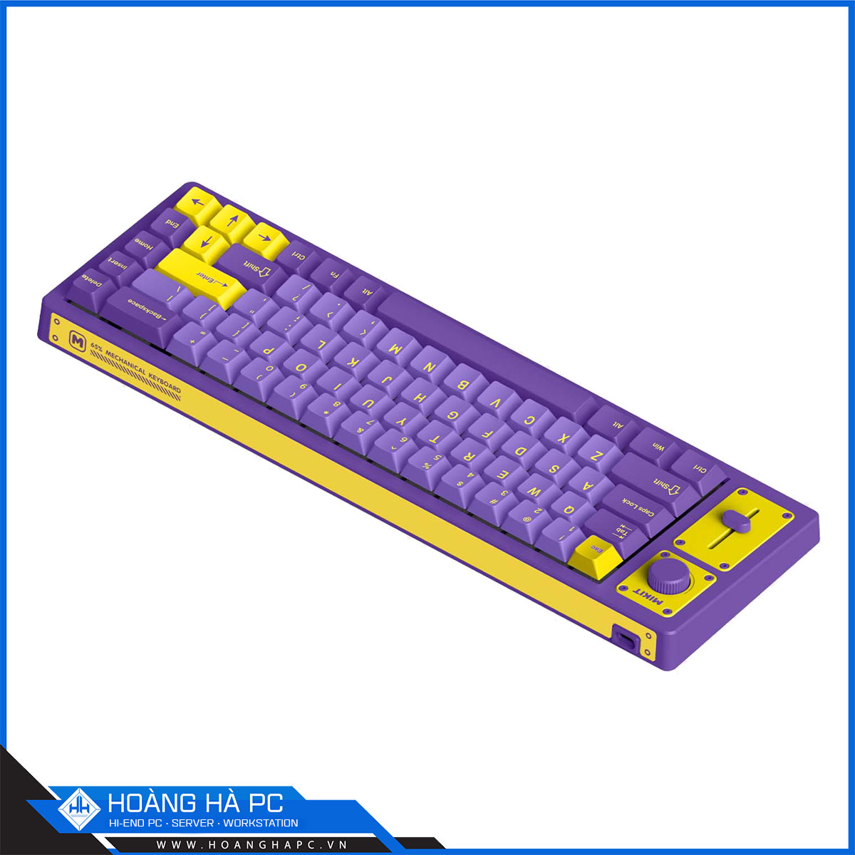 Bàn phím cơ Mikit DK65 Currant Gateron G Pro 2.0 Red RGB-3