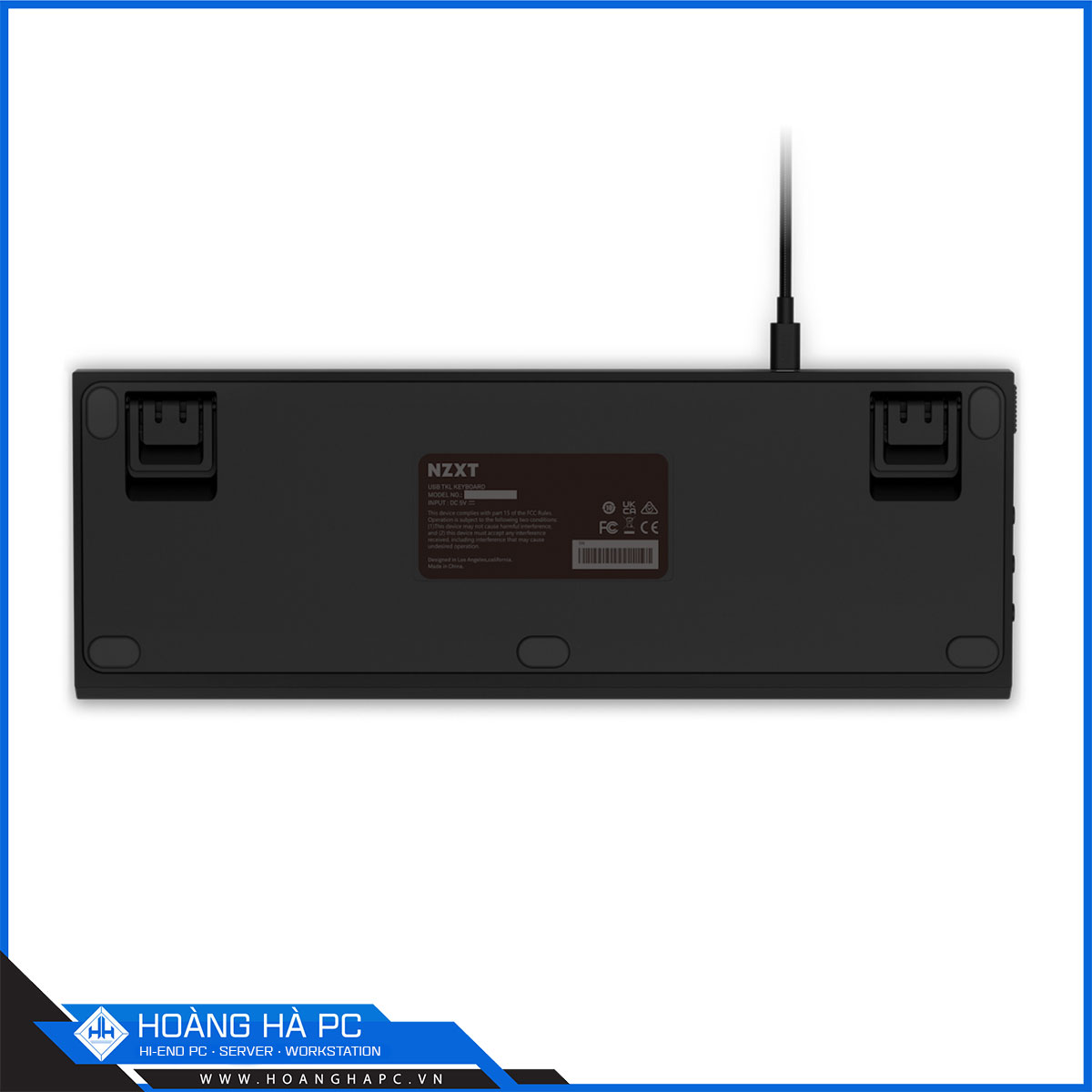 Bàn phím NZXT Function Tenkeyless (US English ANSI) White/Red-4