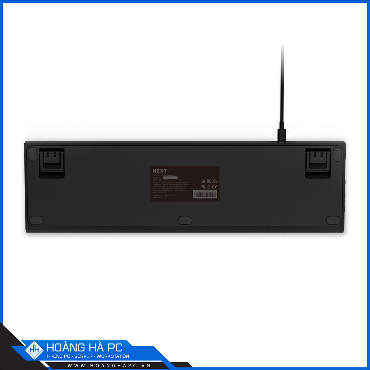 Bàn phím NZXT Function (US English ANSI) White/Red-4