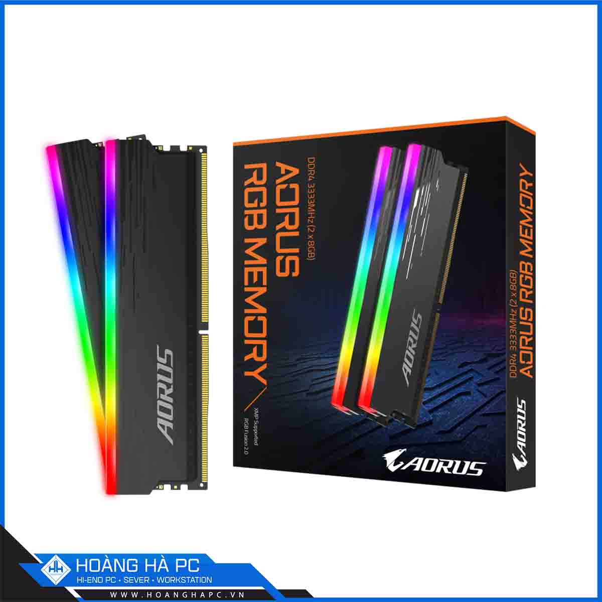 RAM DDR4 GIGABYTE AORUS RGB 16GB 3333Mhz (2x8GB)
