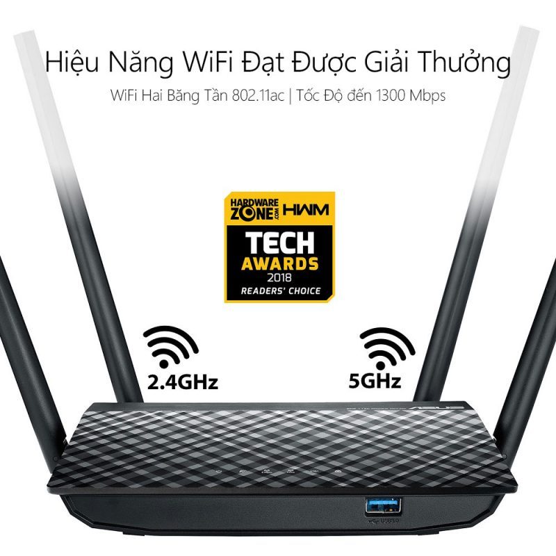 Bộ Phát Wifi ASUS RT-AC1300UHP-6