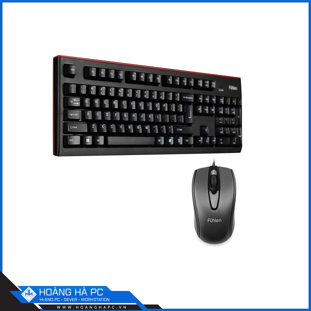 Bộ phím chuột Fuhlen L102 + Fuhlen L500S