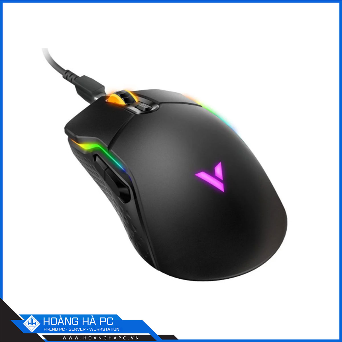 Chuột Gaming không dây Rapoo VT200 Wireless Black RGB-4