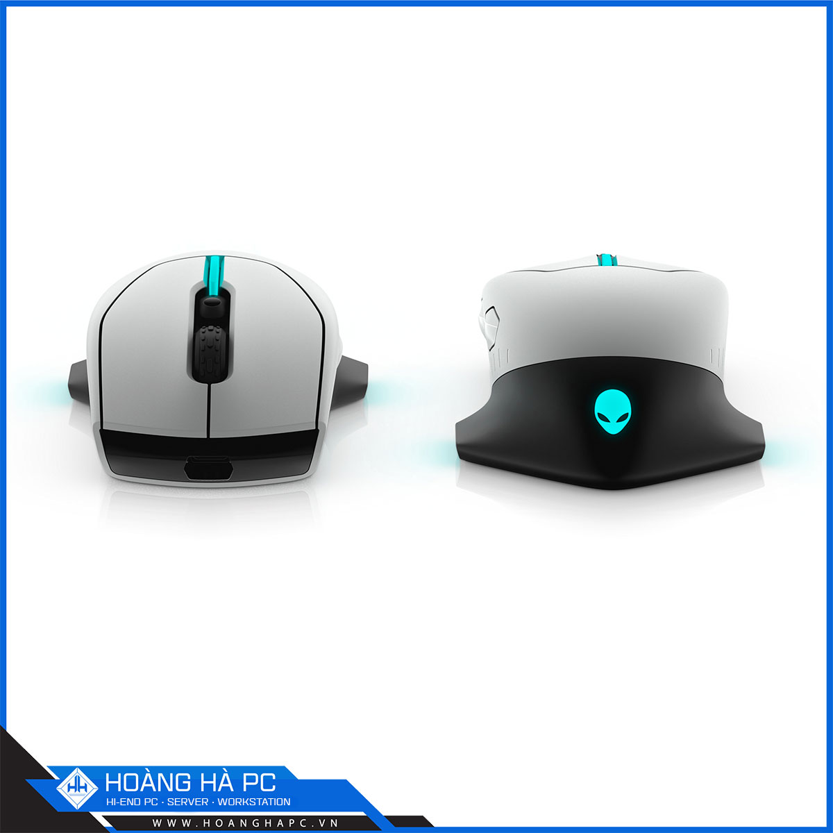 Chuột không dây Dell Alienware AW610M White-5