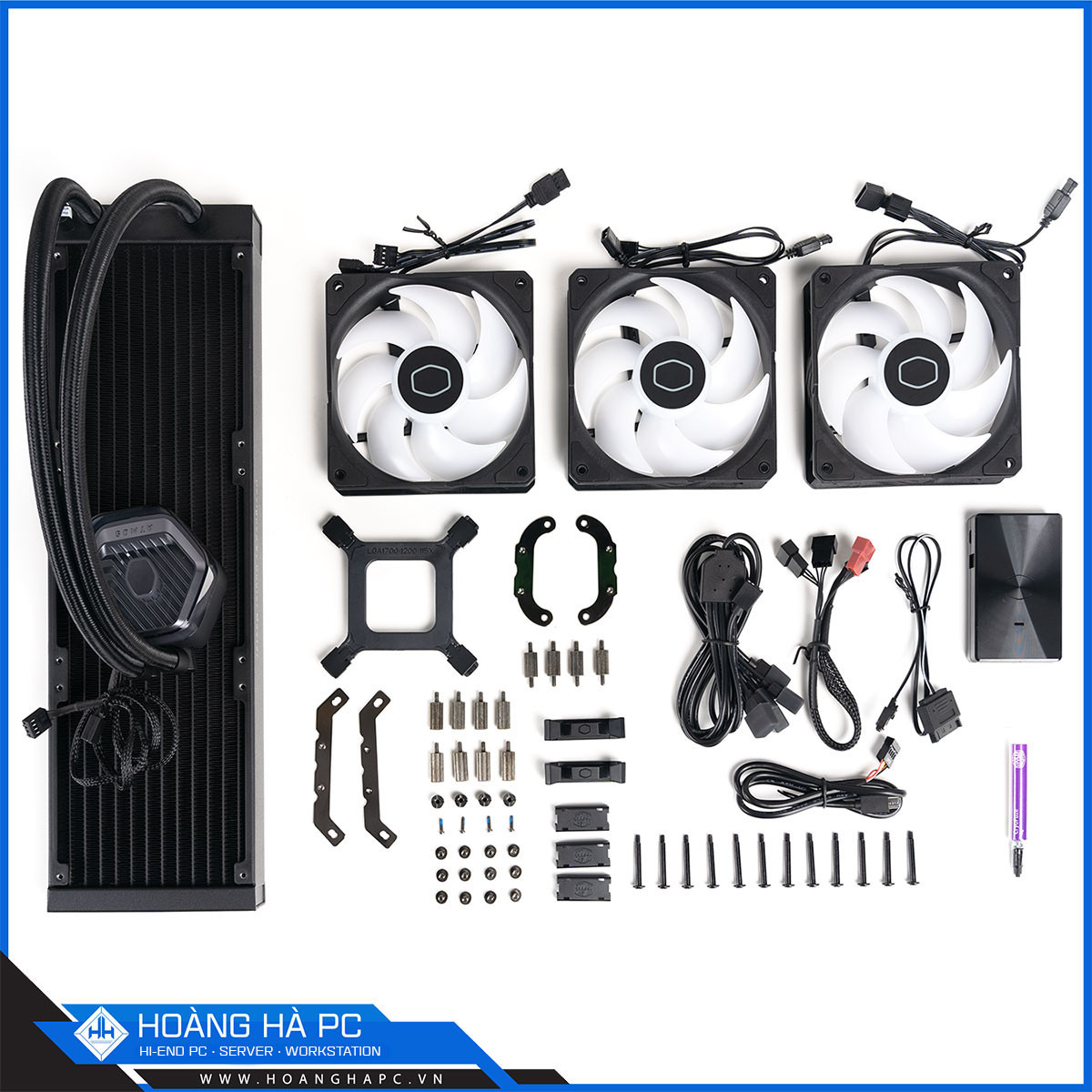 Tản nhiệt nước CPU Cooler Master MasterLiquid 360 Atmos - ARGB-6