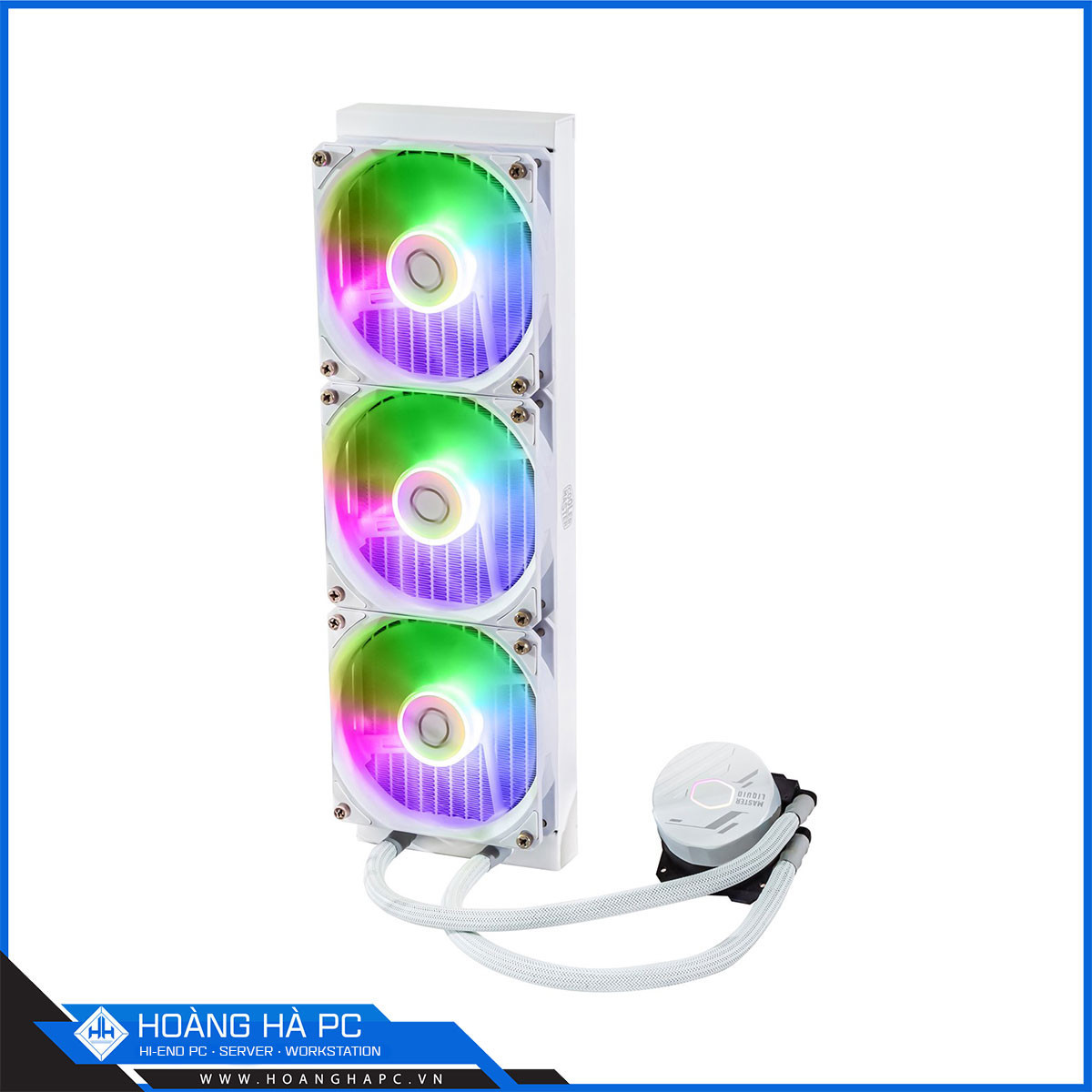 Tản nhiệt nước CPU Cooler Master MASTERLIQUID ML360L Core - ARGB White-3