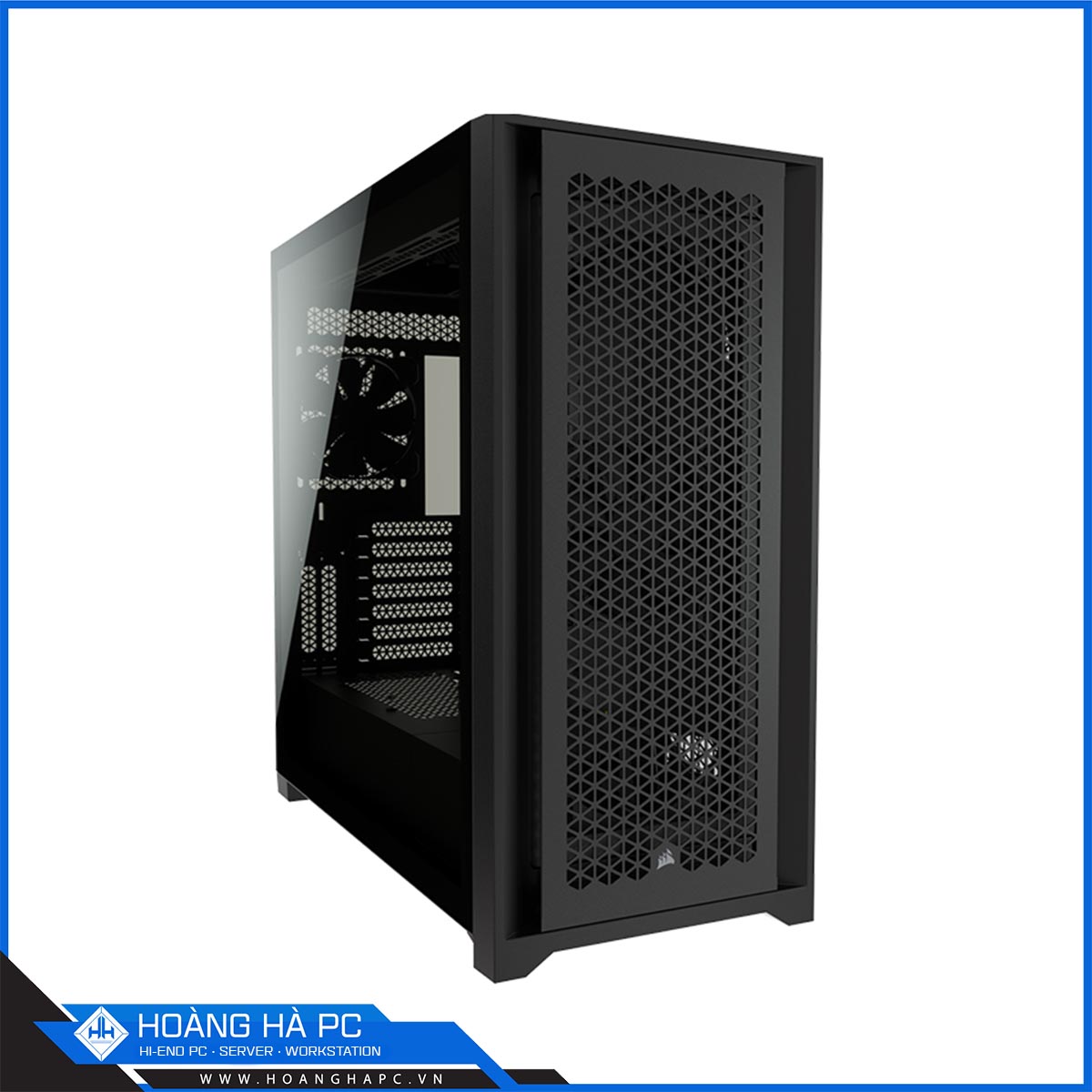 Vỏ máy tính Corsair 5000D Airflow TG Black (Mid Tower/Màu Đen)