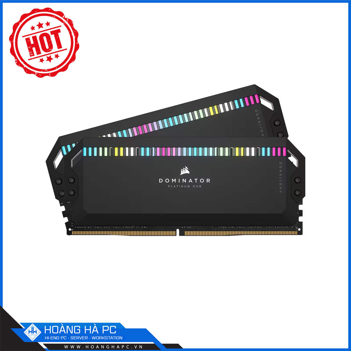 RAM DDR5 CORSAIR DOMINATOR PLATINUM RGB 64GB 5600Mhz (2x32GB) C40