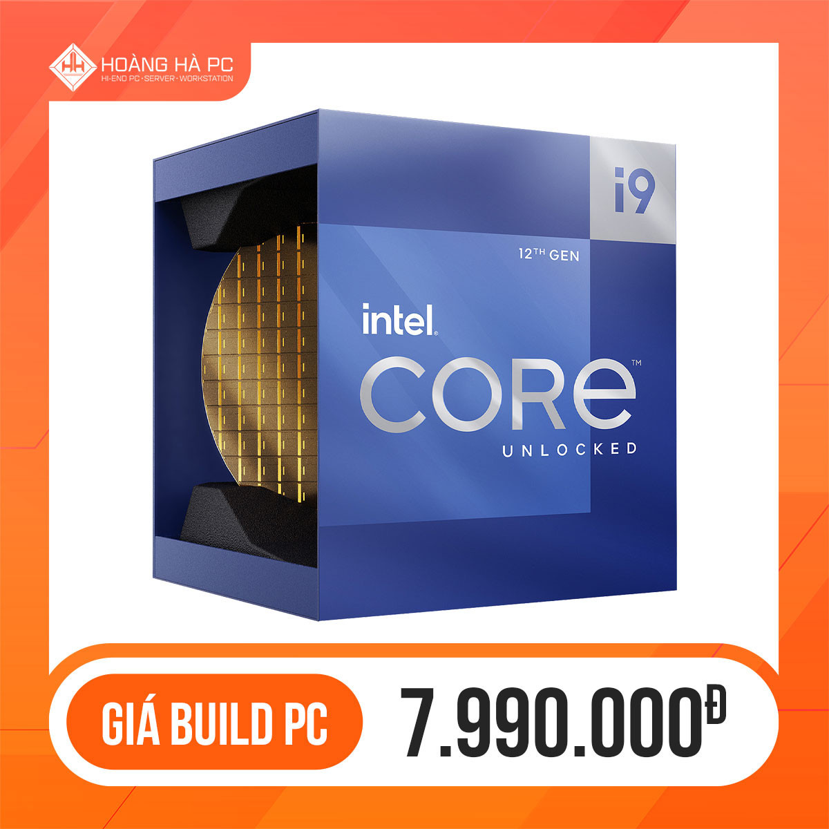 CPU Intel Core i9 12900K (5.20GHz, 16 Nhân 24 Luồng, 30M Cache, Alder Lake)