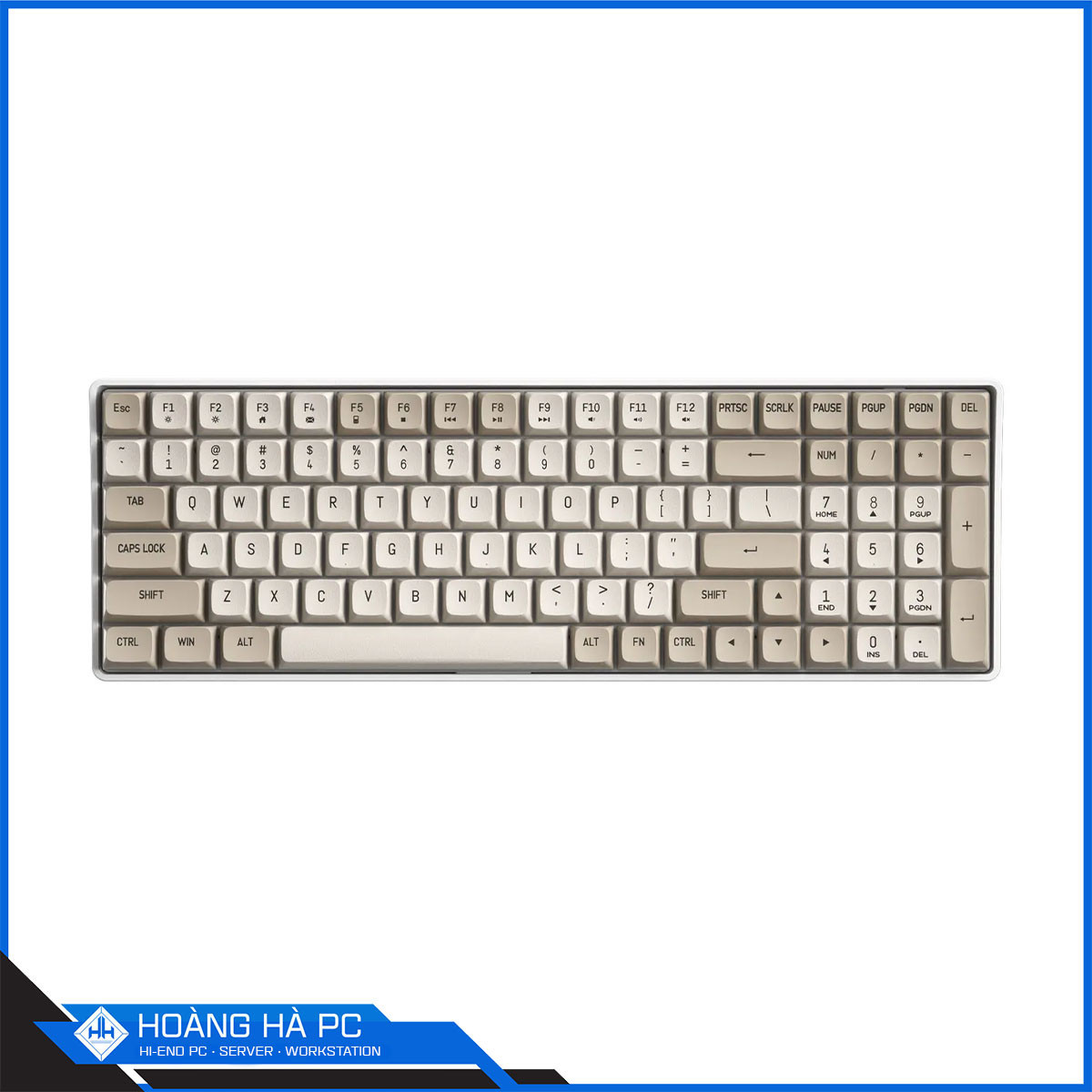 Bàn phím cơ Gaming darkFlash GD100 Milky Brown Yellow Axis Switch