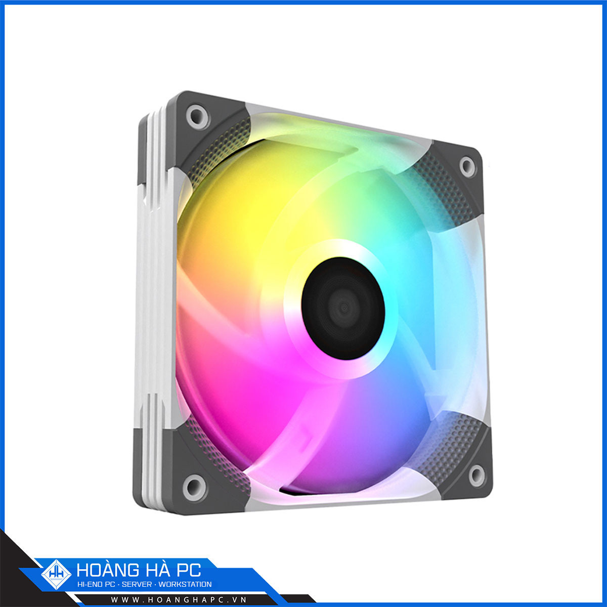 Fan Enermax -T1 120mm White ARGB - Siêu gió bão!