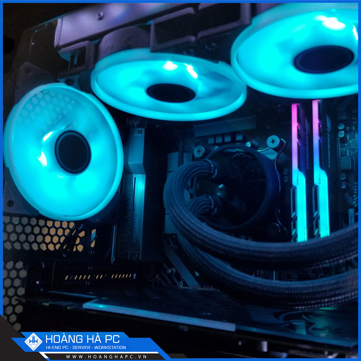 Quạt tản nhiệt hiệu năng cao Fractal Design Prisma AL-12 PWM - ARGB-4