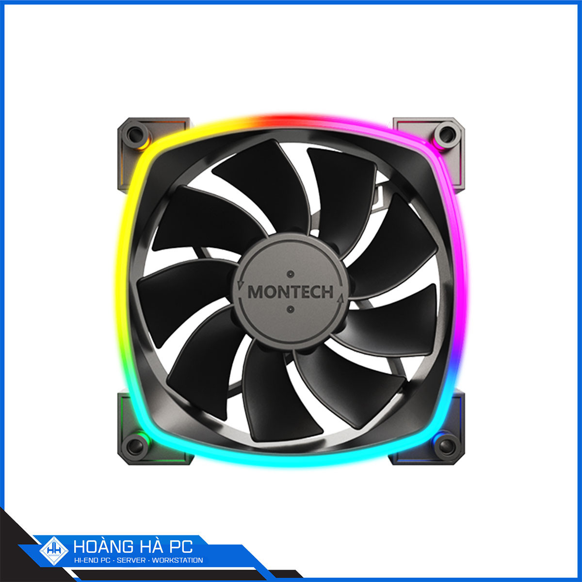 Fan Montech RX120 PWM RGB Black