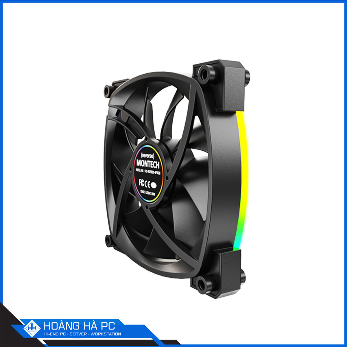 Fan Montech RX120 PWM RGB Black-5