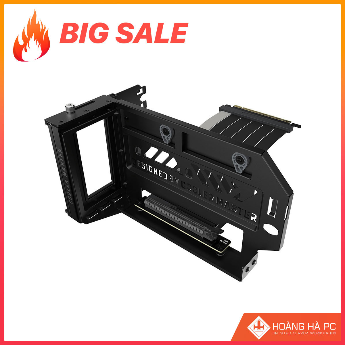 Bộ dựng VGA Cooler Master Vertical GPU Holder Kit V3 - PCIe 4.0 - Màu đen