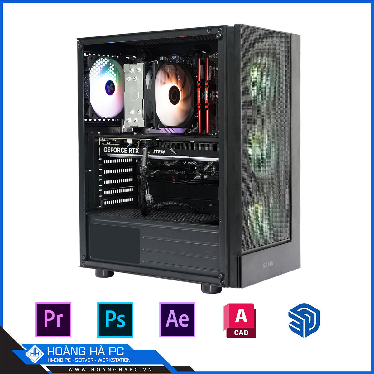 HHPC 3D i5 12400F | 16G | NVIDIA RTX 3060 12GB-3