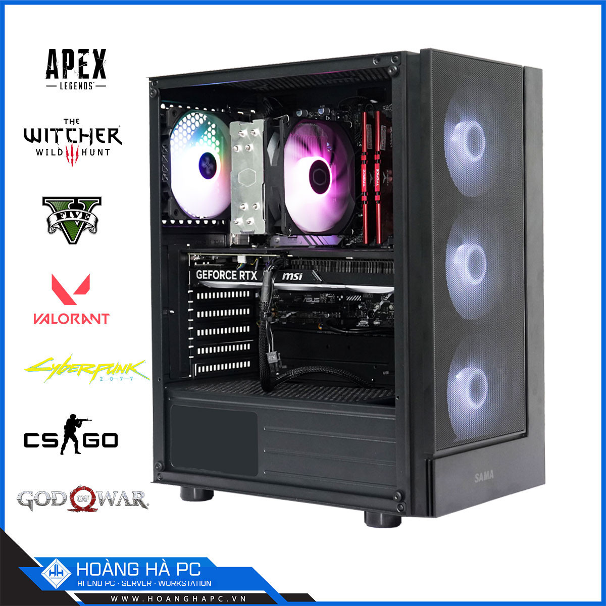 HHPC GAMING i3 12100F | 8G | NVIDIA RTX 3050 8GB-2