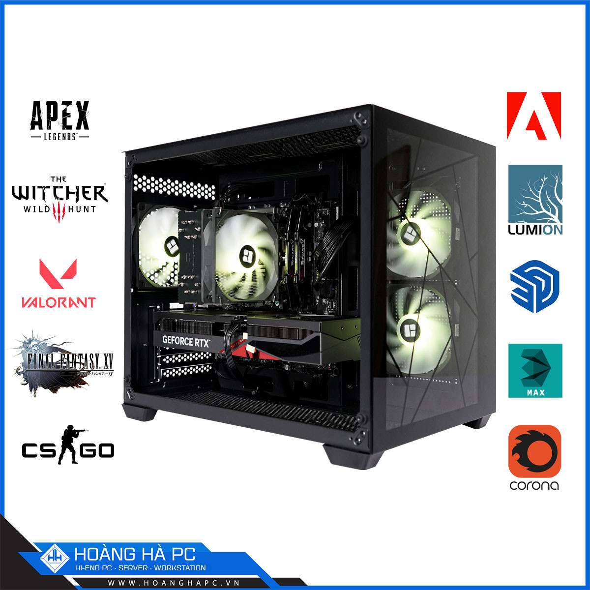 HHPC MINI LUMI II BLACK i5 13500 | 16G | RX 6650 XT 8G