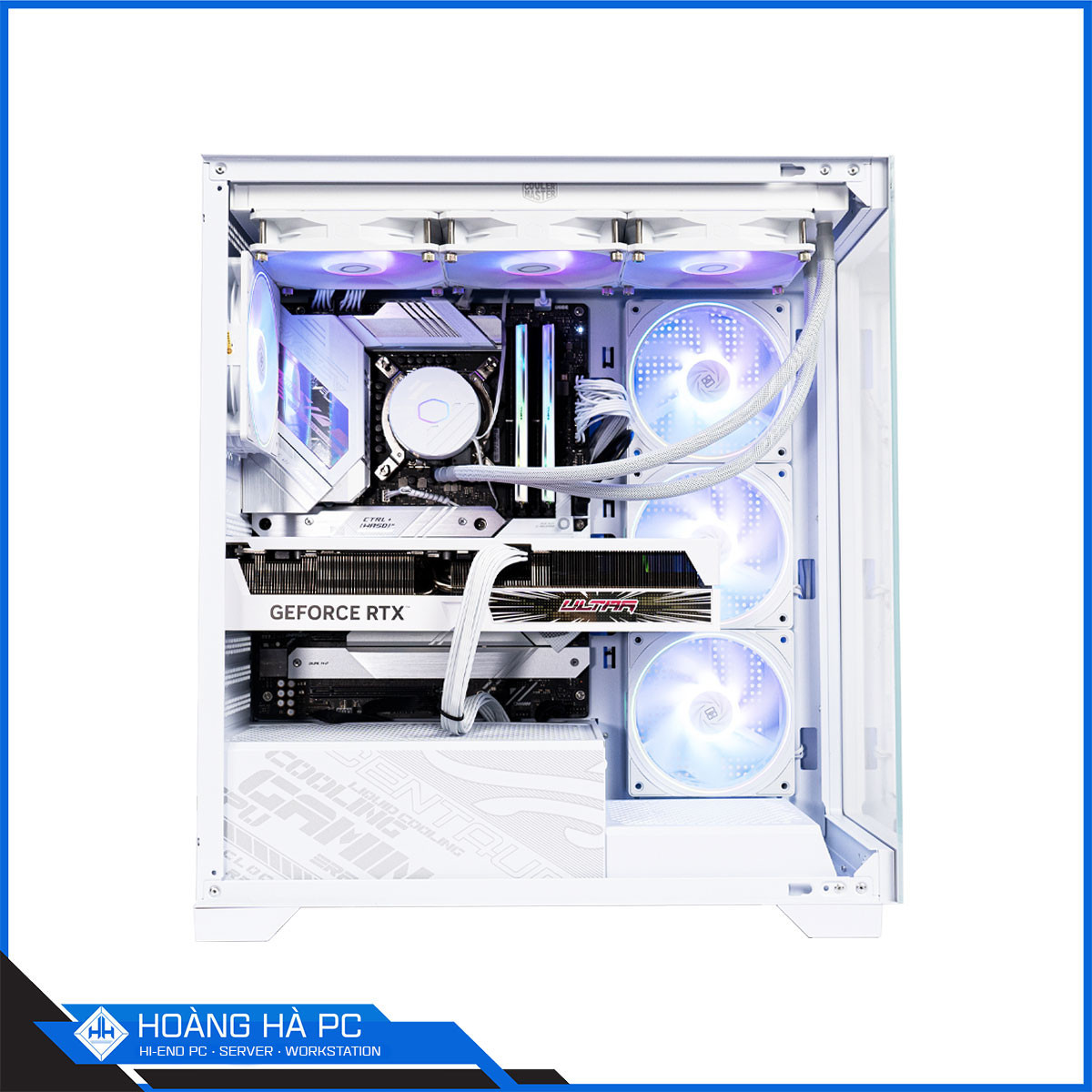 HHPC WHITE CORE i7 14700K | 64G DDR5 | NVIDIA RTX 4080 SUPER 16G-9