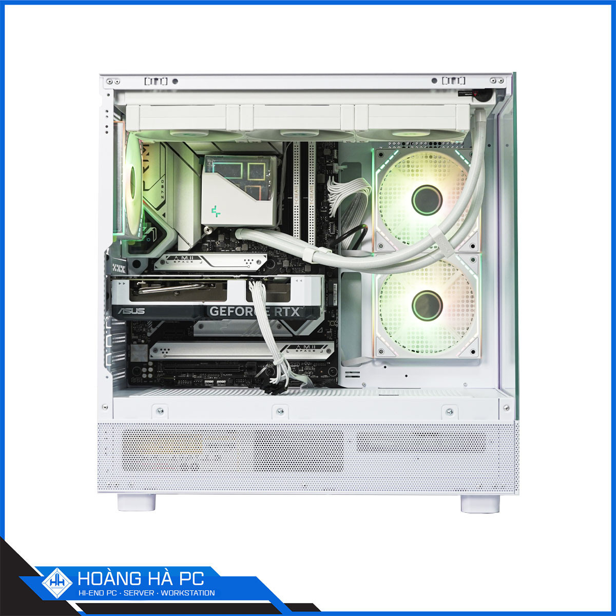 HHPC WHITE CORE i9 14900K | 64G DDR5 | NVIDIA RTX 4070 Ti 12G-3