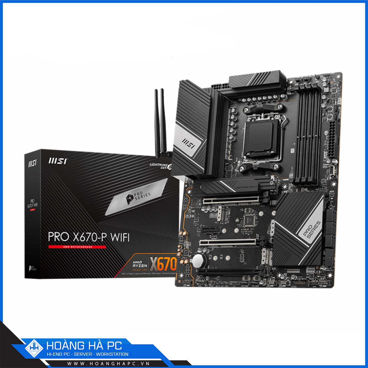 Mainboard MSI PRO X670-P WIFI (AMD X670, Socket AM5, ATX, 4 khe RAM DRR5)