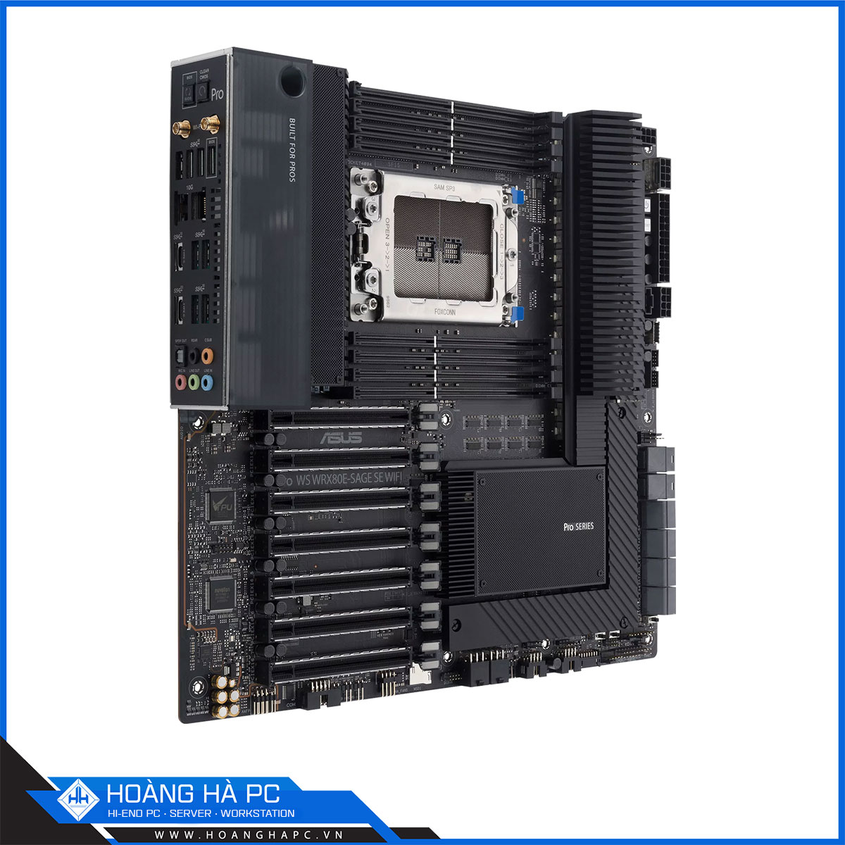 Mainboard ASUS Pro WS WRX80E-SAGE SE WIFI (AMD WRX80, sWRX8, EATX, 8 khe RAM DDR4)-2