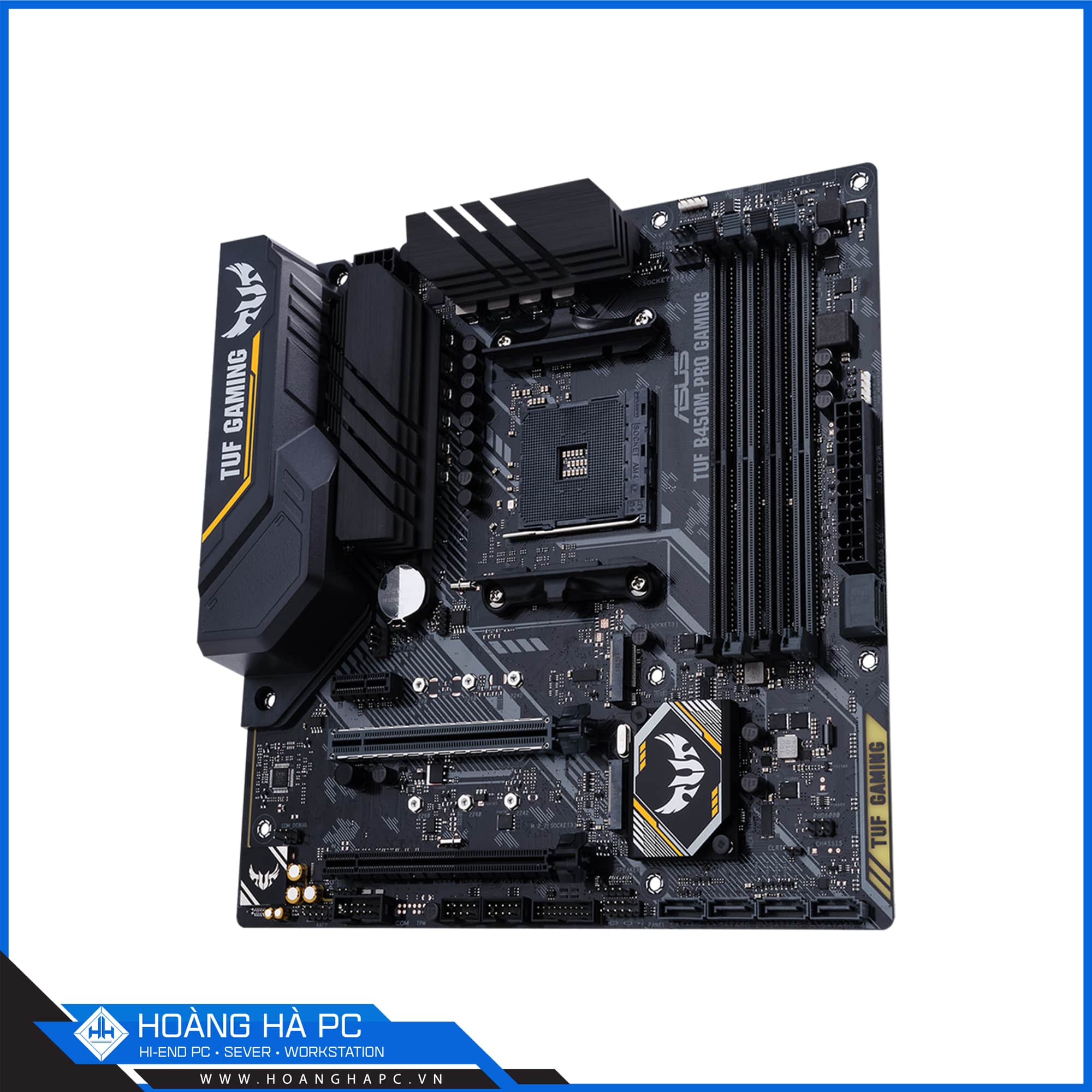 Mainboard Asus TUF B450M PRO GAMING (AMD B450, Socket AM4, M-ATX, 4 Khe Cắm Ram DDR4)-3