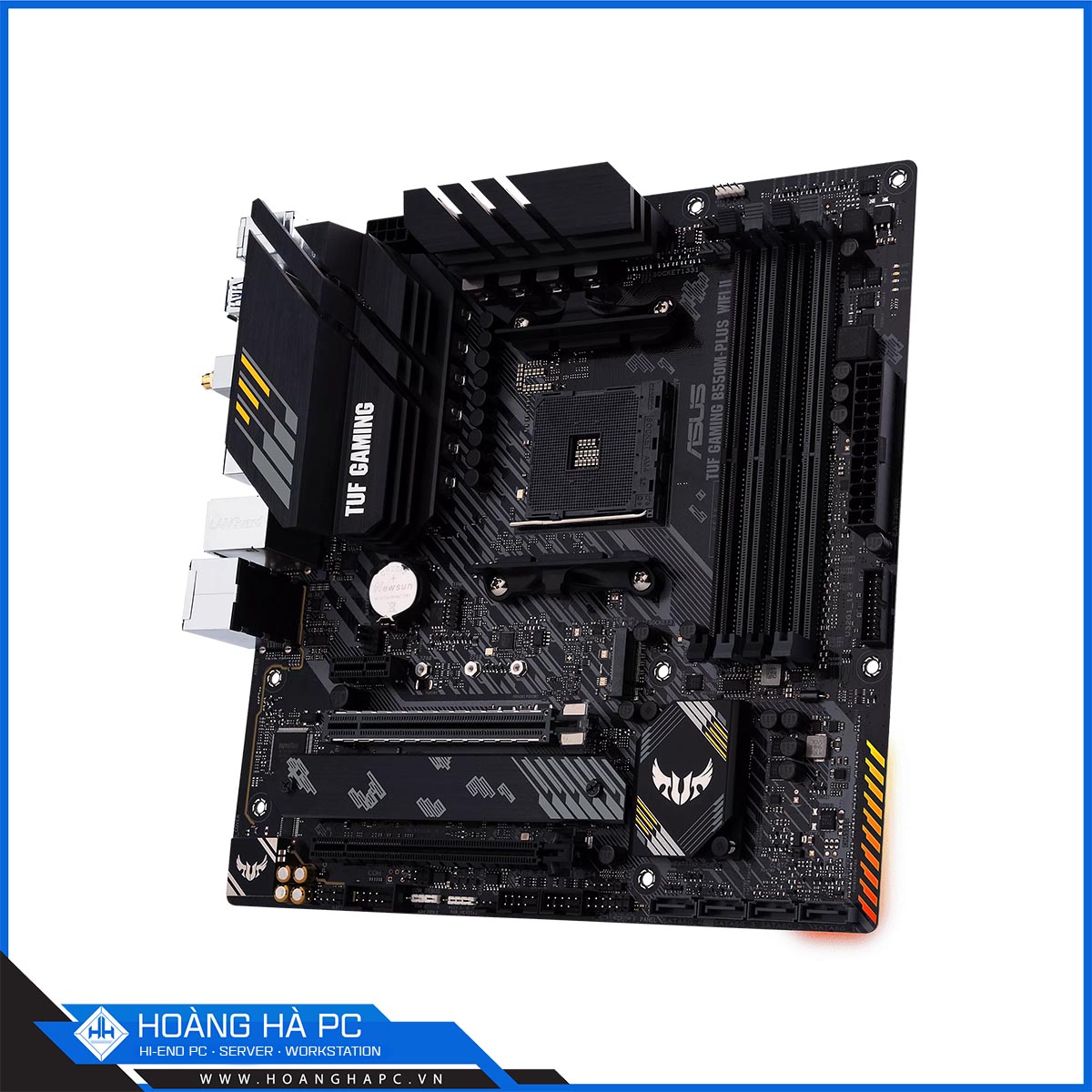 Mainboard ASUS TUF GAMING B550M-PLUS WIFI II (AMD B550, Socket AM4, m-ATX, 4 khe RAM DRR4)-3