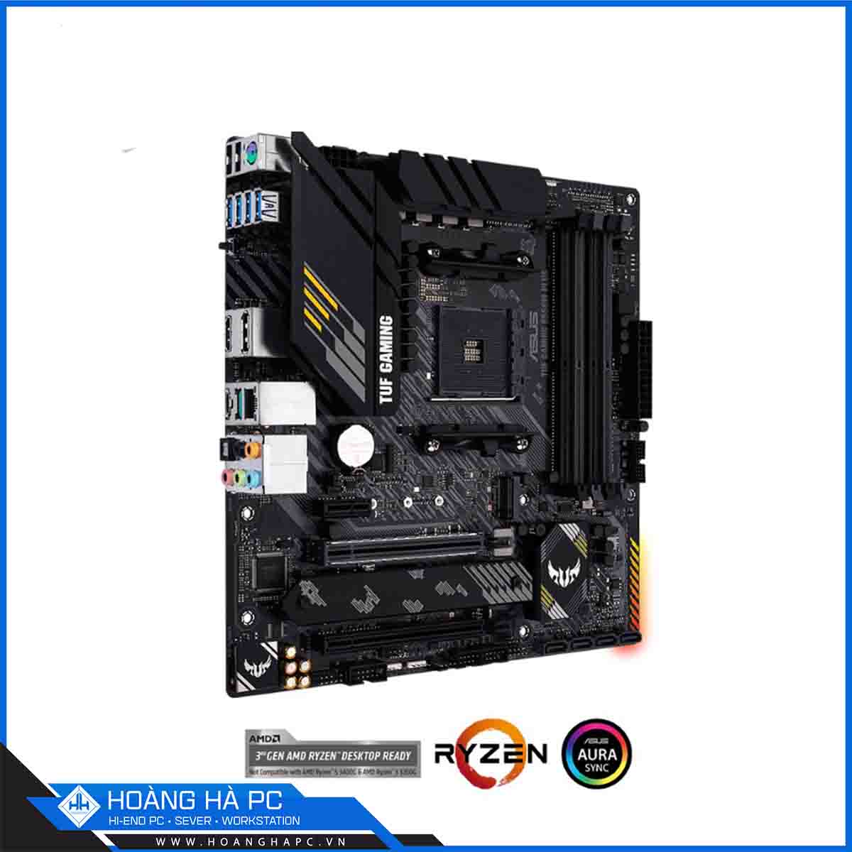 Mainboard ASUS TUF GAMING B550M-PLUS (AMD B550, Socket AM4, m-ATX, 4 khe RAM DRR4)-4