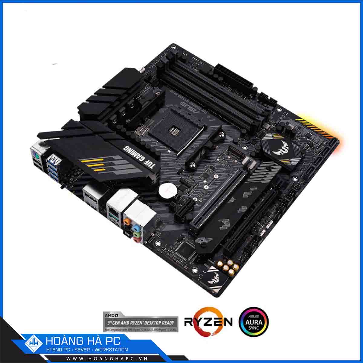 Mainboard ASUS TUF GAMING B550M-PLUS (AMD B550, Socket AM4, m-ATX, 4 khe RAM DRR4)-5