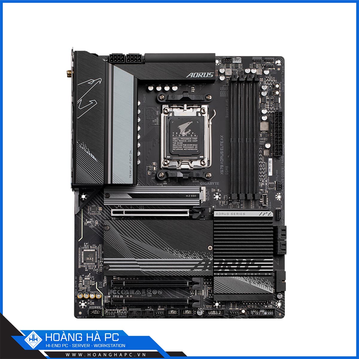 Mainboard GIGABYTE X670 AORUS ELITE AX (AMD X670, Socket AM5, ATX, 4 khe RAM DDR5)-2