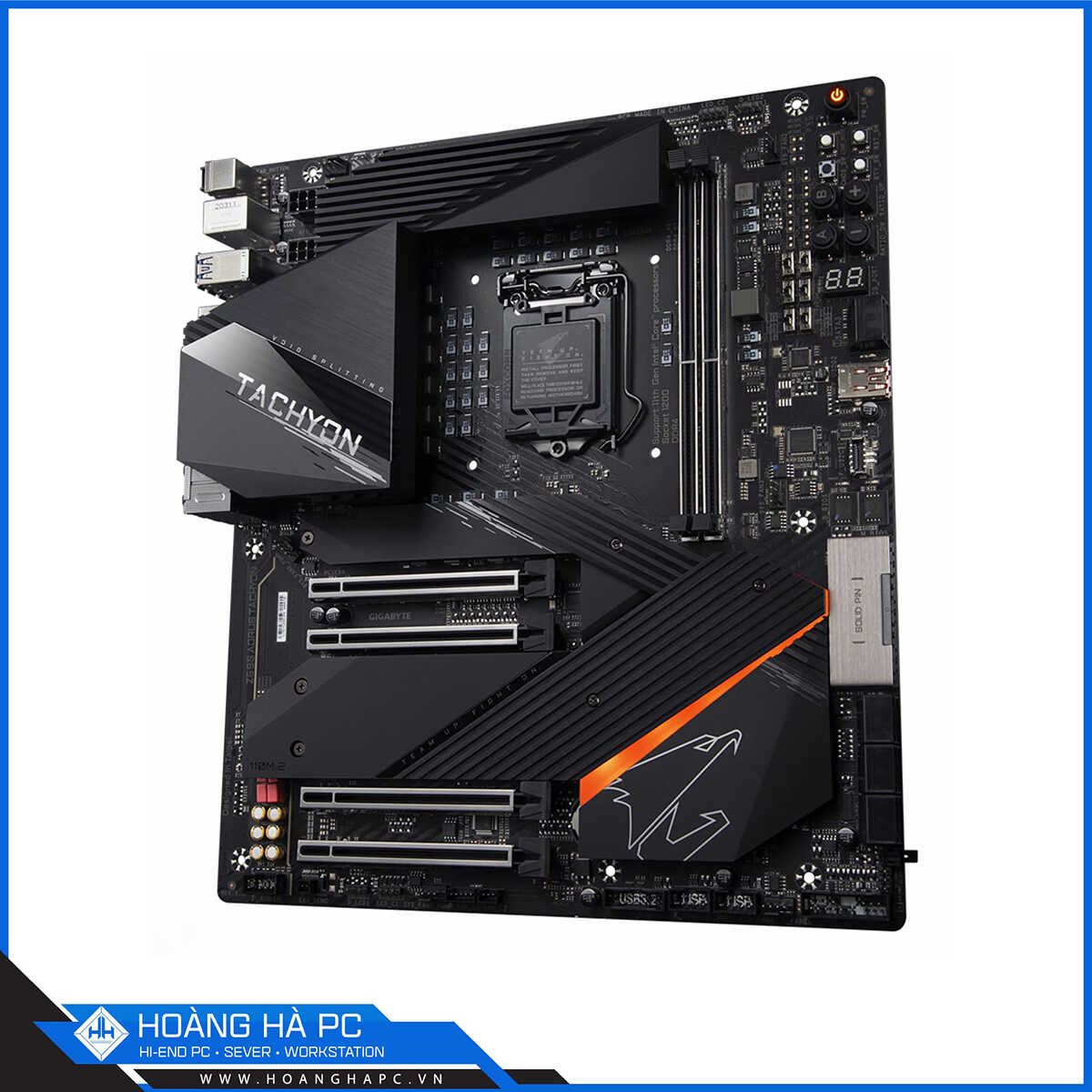 Mainboard Gigabyte Z590 AORUS TACHYON (Intel Z590, Socket 1200, ATX, 2 khe Ram DDR4)-5