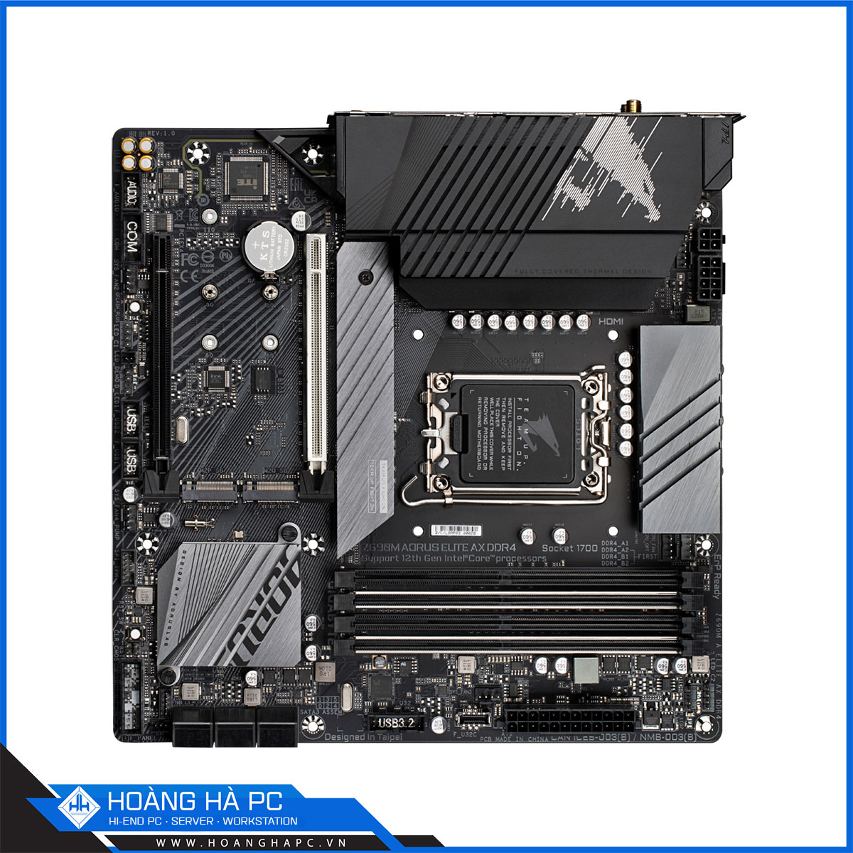 Mainboard Gigabyte Z690M AORUS ELITE AX DDR4 (Wifi + Bluetooth)-5