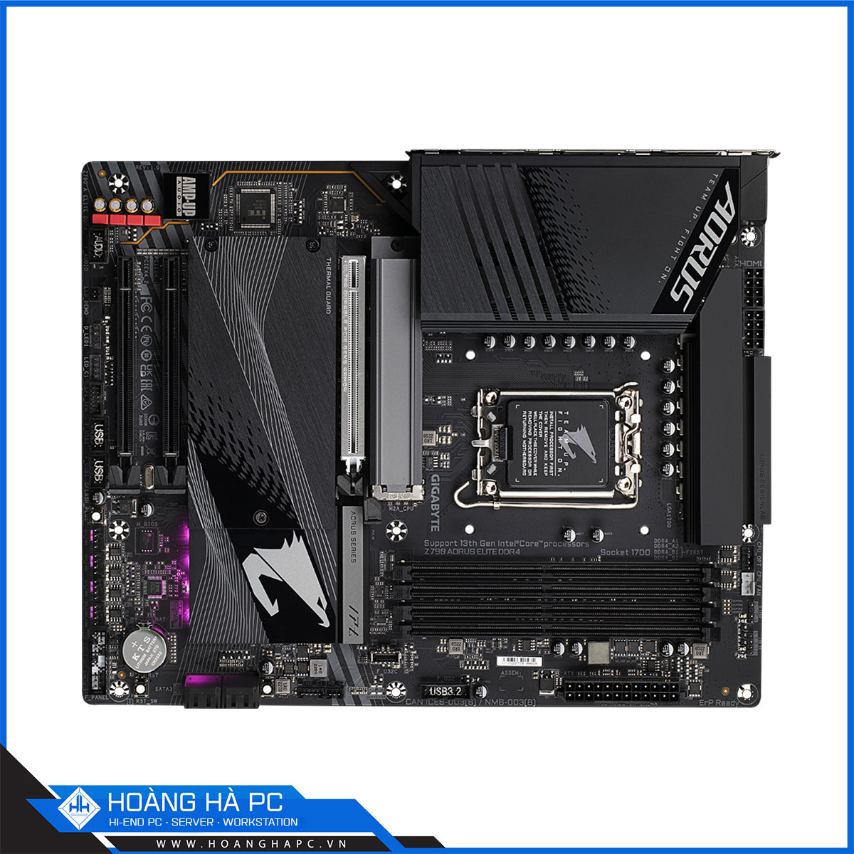 Mainboard Gigabyte Z790 AORUS ELITE DDR4 (Intel Z790, Socket LGA1700, ATX, 4 khe RAM DDR4)-3