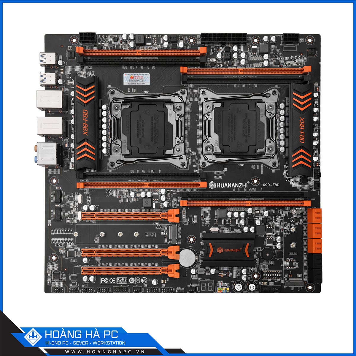 Mainboard HUANANZHI X99-F8D (Intel X99, LGA 2011-3, ATX, 8 Khe Cắm Ram DDR4)-4