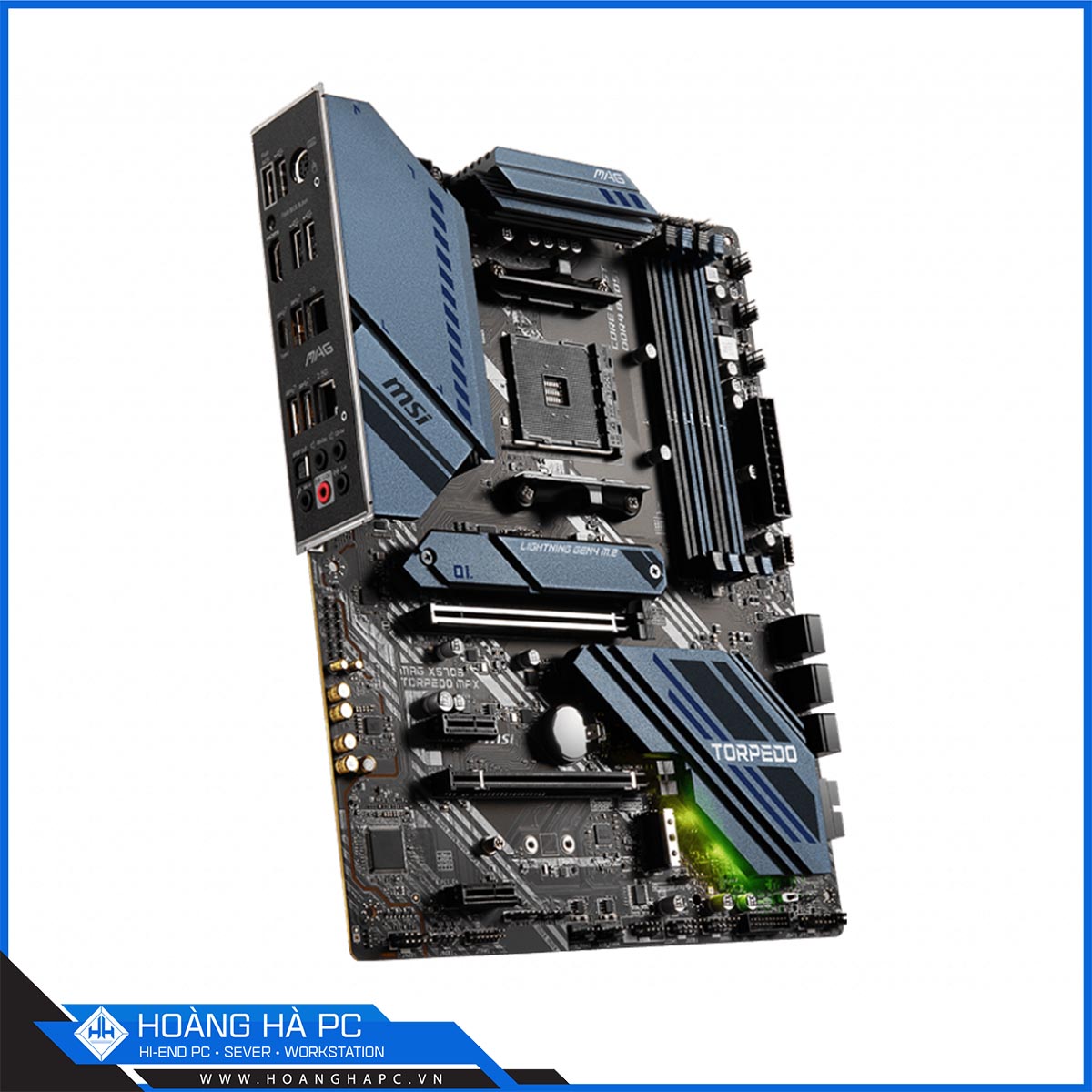 Mainboard MSI MAG X570S TORPEDO MAX (AMD X570, Socket AM4, ATX, 4 Khe Cắm Ram DDR4)-4