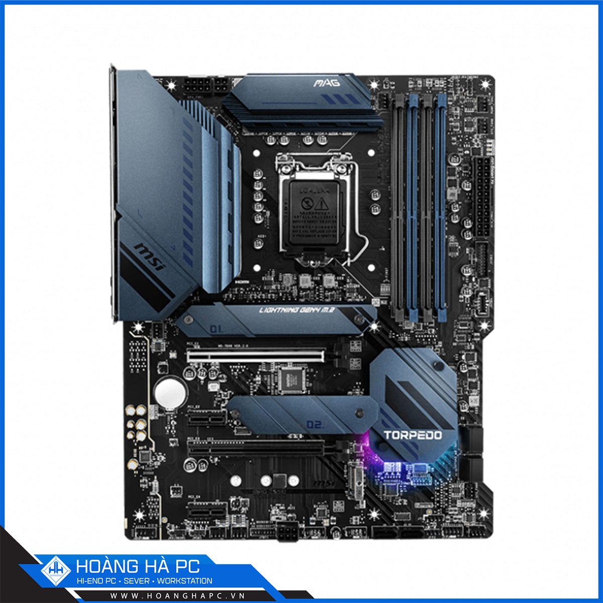 Mainboard MSI MAG Z590 TORPEDO (Intel Z590, Socket 1200, ATX, 4 khe Ram DDR4)-3