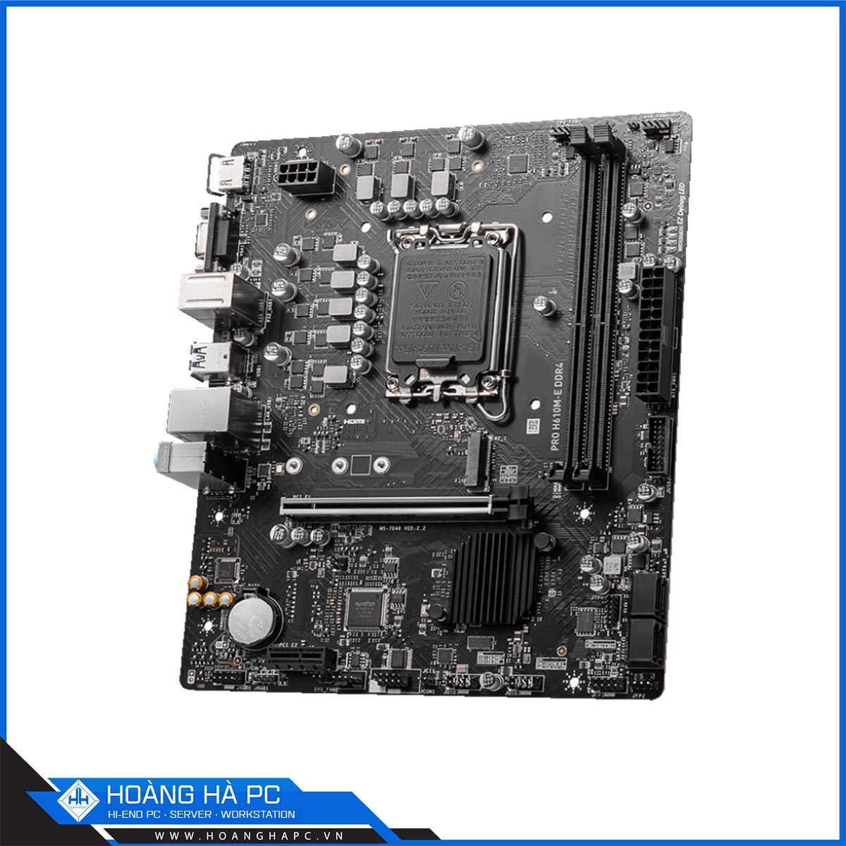 Mainboard MSI PRO H610M-E DDR4 (Intel H610, LGA 1700, m-ATX, 2 khe Ram DDR4)-3