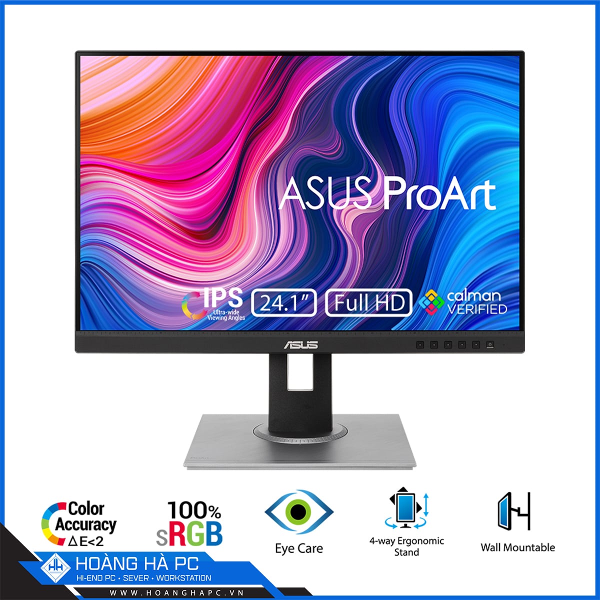 Màn hình đồ họa ASUS ProArt PA248QV (24.1 inch / FHD / IPS / 75Hz)
