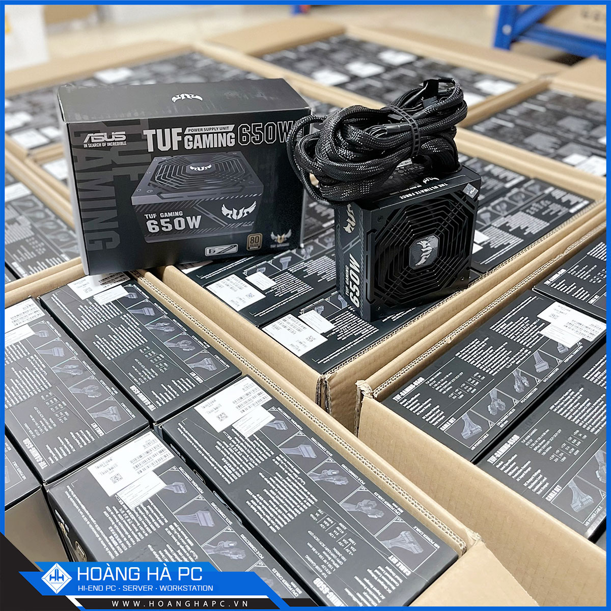 Nguồn Asus TUF Gaming 650W Bronze (80 Plus Bronze/Non Modular/Màu Đen)-3