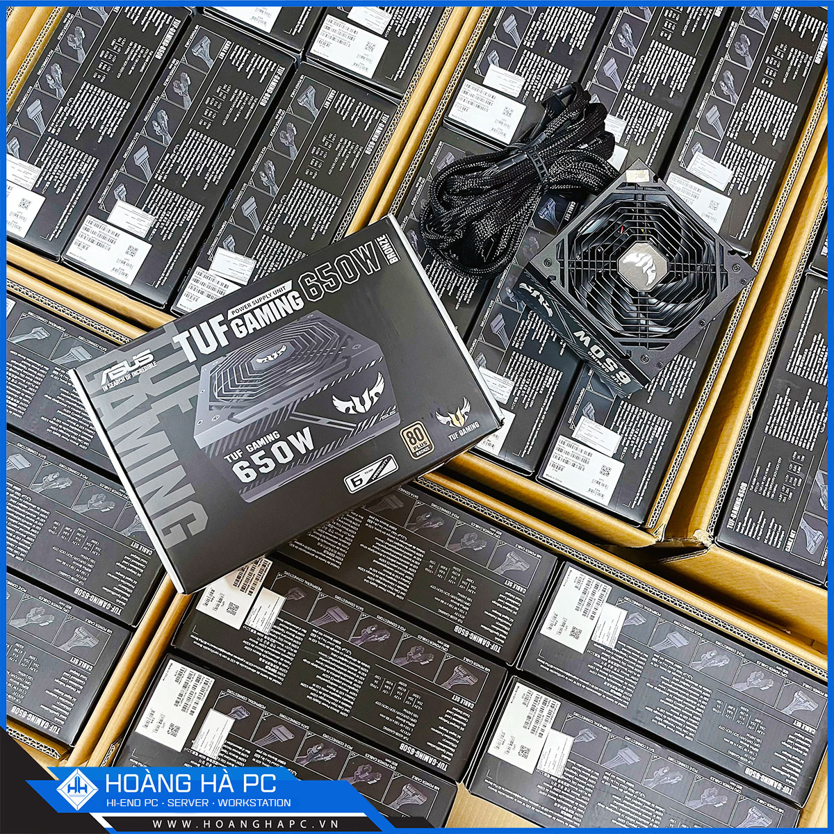 Nguồn Asus TUF Gaming 650W Bronze (80 Plus Bronze/Non Modular/Màu Đen)-4