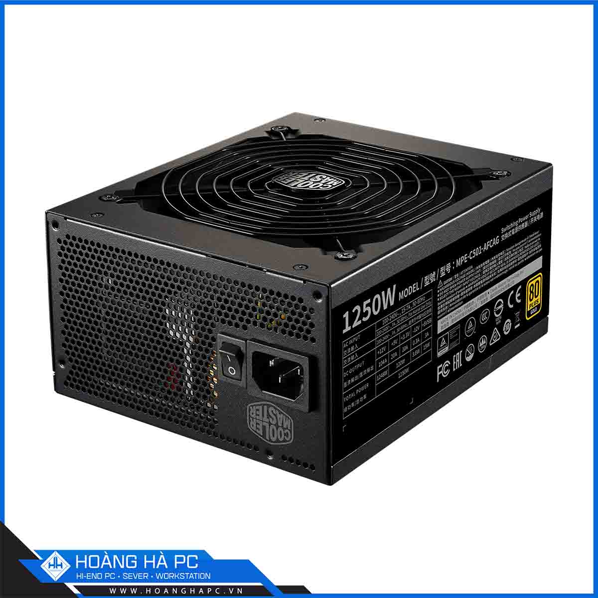Nguồn Cooler Master MWE GOLD 1250 - V2 1250W ( 80 Plus Gold/Màu Đen/Full Modular)-4