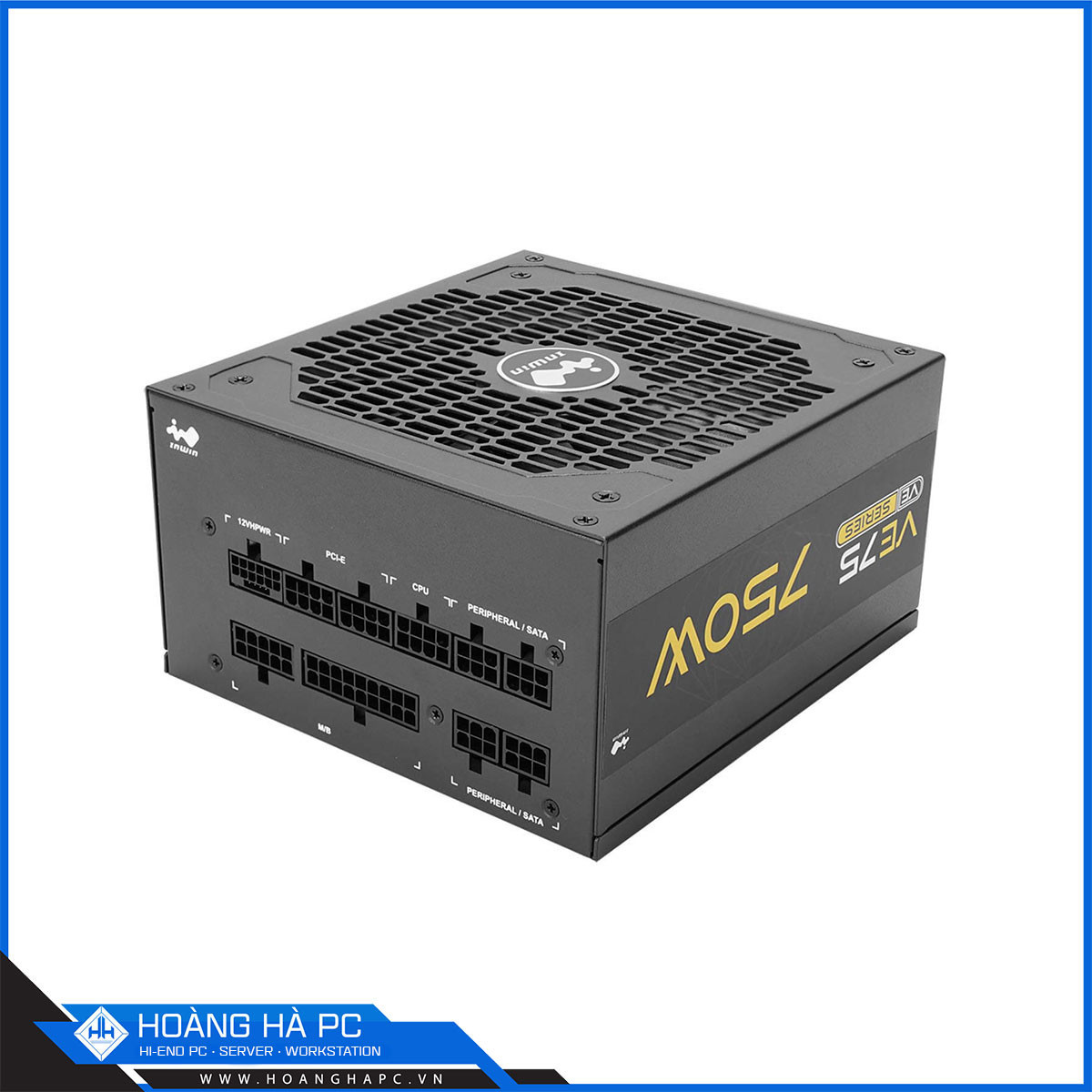Nguồn Inwin VE75 750W 80 Plus Gold | ATX 3.0 | PCIe 5.0-8
