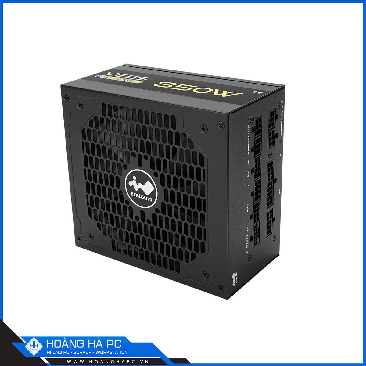 Nguồn Inwin VE85 850W 80 Plus Gold | ATX 3.0 | PCIe 5.0-7