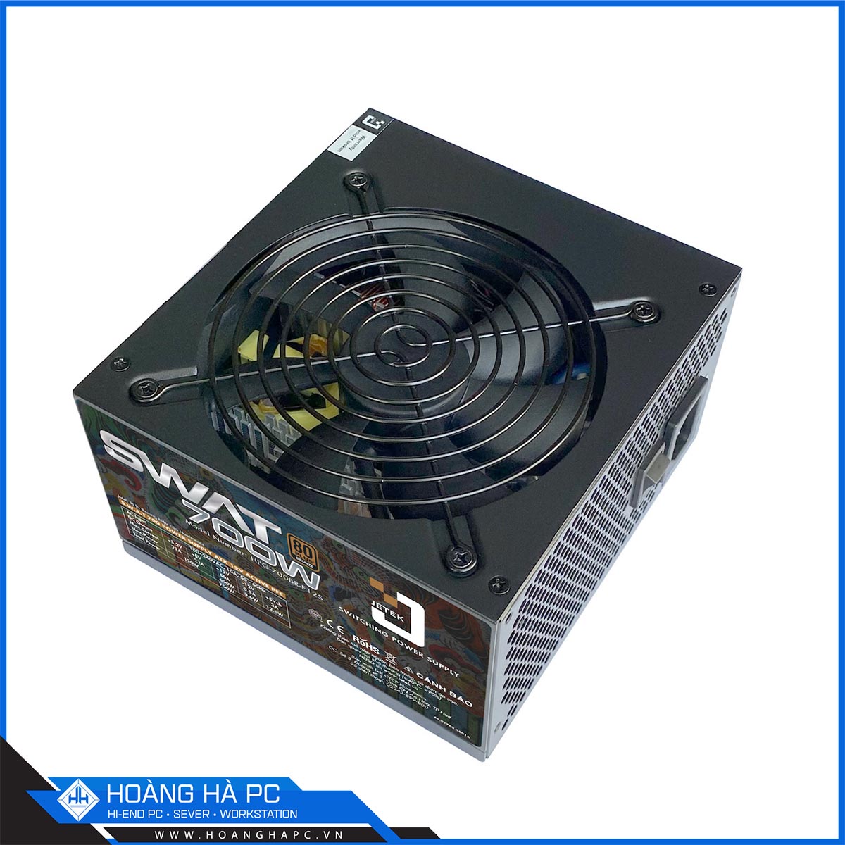 Nguồn Jetek Swat 700W  DUAL 8 PIN EPS12V (80 Plus Bronze/Non Modular)-6