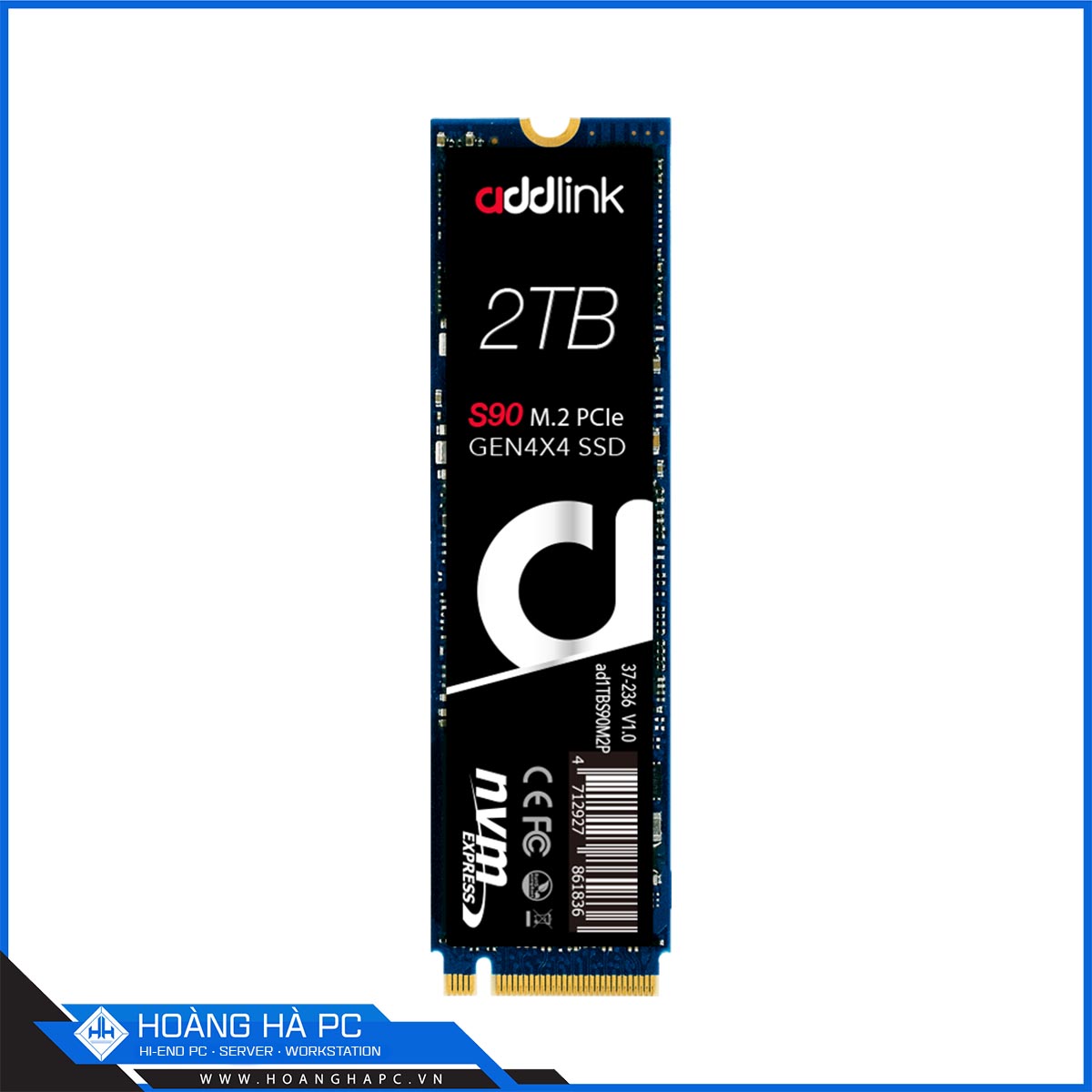 Ổ cứng SSD 2TB Addlink S90 M.2 2280 PCle Gen4x4 TLC (Đọc 5000MB/s - Ghi 4400MB/s)-3